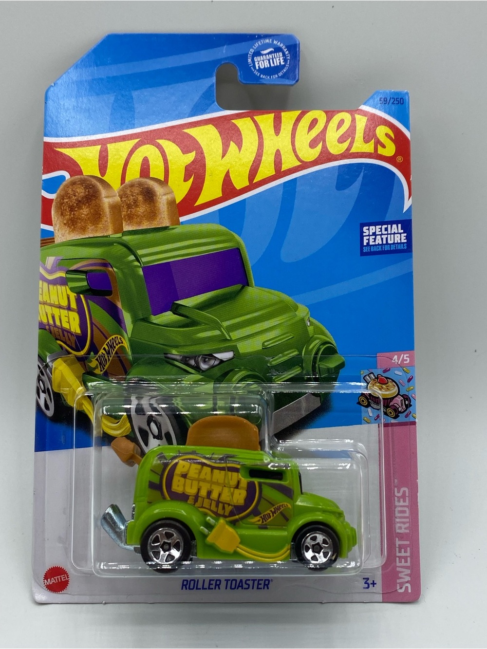 Hot Wheels 59/250 Roller Toaster Green 4/5 Sweet Rides w/Special Feature